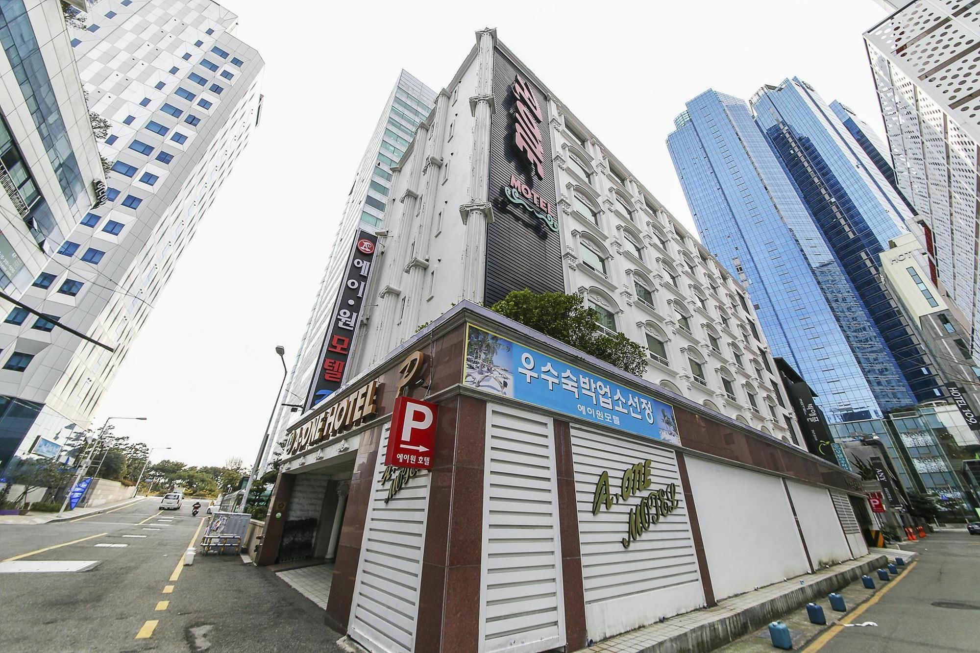 Haeundae Aone Hotel Busan Eksteriør billede
